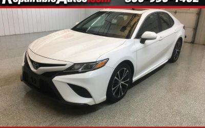 Photo of a 2018 Toyota Camry LE Repairable Hail Damage for sale