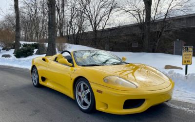 2001 Ferrari 360 Spider