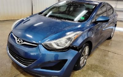 Photo of a 2016 Hyundai Elantra SE for sale