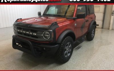 Photo of a 2023 Ford Bronco Big Bend 4WD Repairable Rear Damage for sale