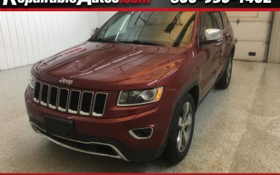 Photo of a 2015 Jeep Grand Cherokee Limited 4WD Repaired Undercarriage Damage for sale