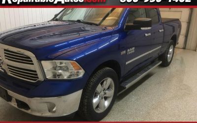 Photo of a 2015 RAM 1500 SLT Quad Cab 4WD Repairable Hail Damage for sale