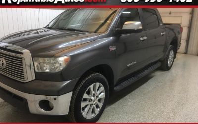 Photo of a 2012 Toyota Tundra Limited Crewmax 4WD Repairable Vandalism Damage for sale