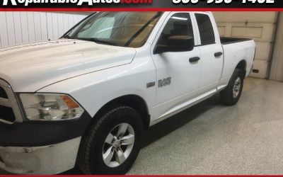 Photo of a 2017 RAM 1500 Tradesman Quad Cab 4WD Repairable Rear Damage for sale