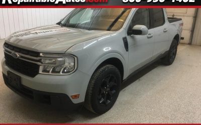 Photo of a 2022 Ford Maverick Lariat AWD Repairable Rear Damage for sale