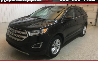 Photo of a 2018 Ford Edge SEL AWD Repairable Rear Damage for sale