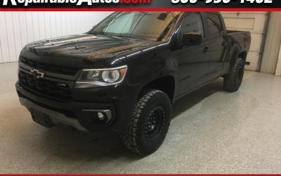 Photo of a 2022 Chevrolet Colorado Z71 Crew Cab Long Box 4WD Repairable Rear Damage for sale
