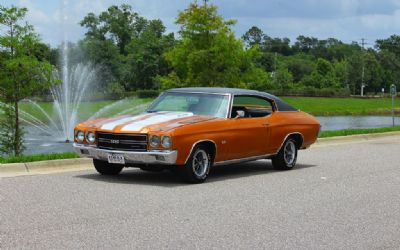 1970 Chevrolet Chevelle Malibu Bucket Seats, Air Conditioning