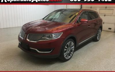 Photo of a 2017 Lincoln MKX Reserve AWD Repairable Fire Damage for sale