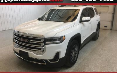 Photo of a 2021 GMC Acadia SLT Repaired Theft Damage for sale