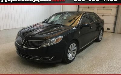 Photo of a 2013 Lincoln MKS AWD Repairable Hail Damage for sale