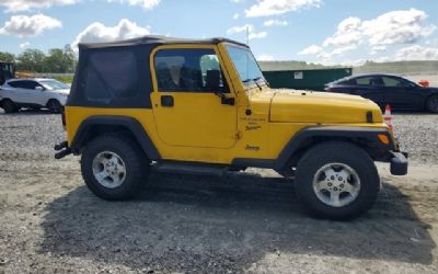Photo of a 2001 Jeep Wrangler Sport for sale