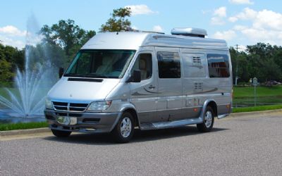 2006 Dodge 2500 Sprinter Van 2007 Pleasure-Way Silver Anniversary Edition Class B Motorhome