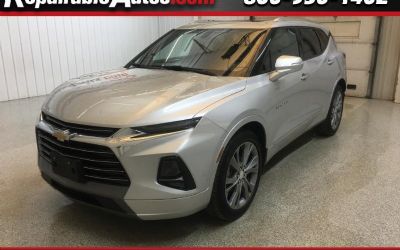 Photo of a 2019 Chevrolet Blazer Premier AWD Repairable Hail Damage for sale