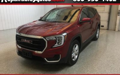 Photo of a 2024 GMC Terrain SLE AWD Repairable Hail Damage for sale