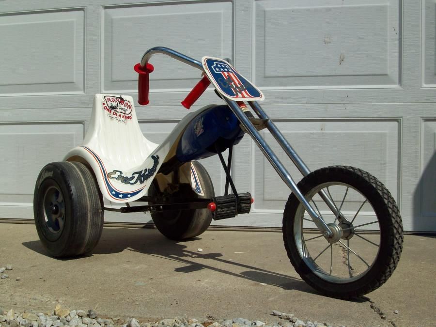 evel knievel pedal trike