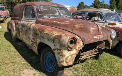 1952 Chevrolet Sedan Delivery Project