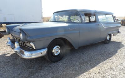 Photo of a 1957 Ford Ranch Wagon Rare 2 Door With Clam Shell Rear Door for sale