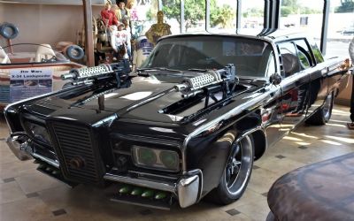 1965 Chrysler Imperial Black Beauty Stunt CA 1966 Chrysler Imperial Black Beauty Stunt Car!