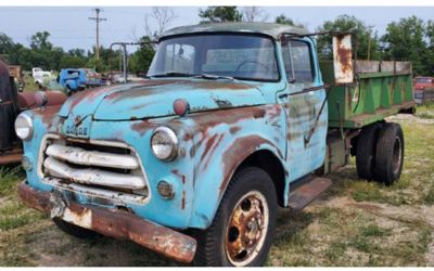 Photo of a 1956 Dodge Truck With A 10' St. Paul Gravel BOX & Hoist for sale