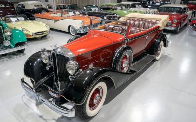 1934 Packard Eight Convertible Sedan 