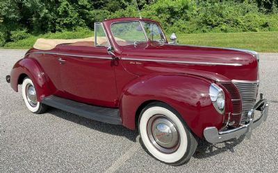 1940 Ford Deluxe Convertible 