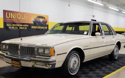 1984 Pontiac Parisienne 4 Door Sedan 