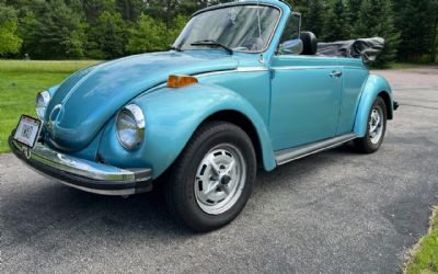 1979 Volkswagen Super Beetle One Owner Cabriolet