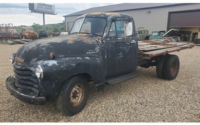 1951 Chevrolet 1 Ton Dually Truck With 9' BOX With Hoist