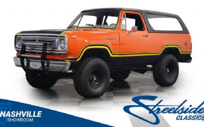 1975 Dodge Ramcharger 4X4 