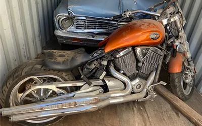 2007 Victory Vegas Motorcycle (repairable Or Parts)