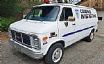 1989 GMC Police 3500 1 Ton Van