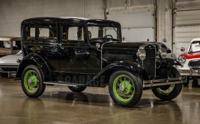 1931 Ford Model A Slant Window Sedan 