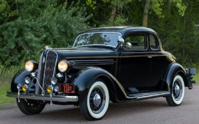 1936 Plymouth P2 Deluxe Coupe