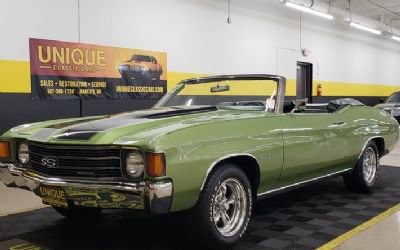 1972 Chevrolet Chevelle Malibu Convertible 