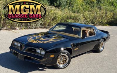 1978 Pontiac Trans Am Real Z Code 400CID Auto Fresh Paint Black Gold