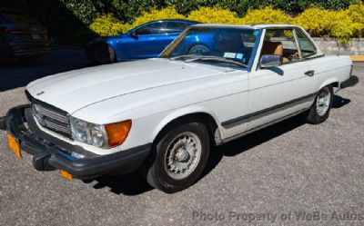 1982 Mercedes-Benz 380 Convertible