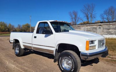 1988 GMC Sierra 1500 Base 2DR K1500 4WD Standard Cab LB