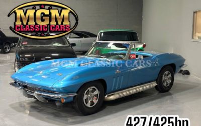 1966 Chevrolet Corvette 427/425 HP V-8, 4-Speed Protect-O-Plate