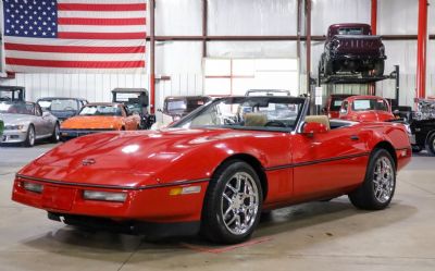 1986 Chevrolet Corvette Convertible 