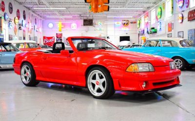 1989 Ford Mustang ASC Mclaren Convertibl