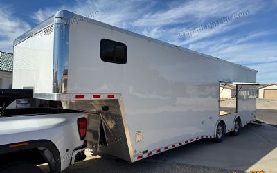 2020 Bravo Super Star 36FT Goose Neck Car/Atv Hauler EXT Height