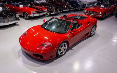 2003 Ferrari 360 Spider Convertible 