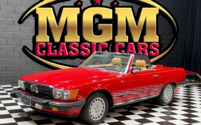 1987 Mercedes-Benz 560-Class 560 SL 2DR Convertible