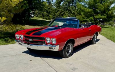 1970 Chevrolet Chevelle Convertible SS 396/375HP 4SPD 12 Bolt PS PDB Tach