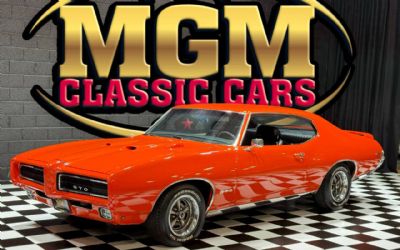 1969 Pontiac GTO 400CID V-8 AT Nice Paint