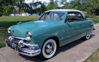 1951 Ford Custom Victoria Hardtop Coupe With Overdrive