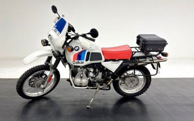 1988 BMW R100GS Motorcycle 