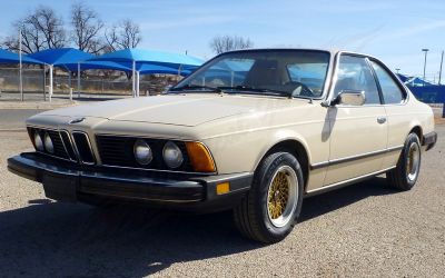 1982 BMW 633 CSI 