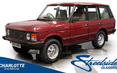 1990 Land Rover Range Rover Kingsley RHD 1990 Land Rover Range Rover Kingsley